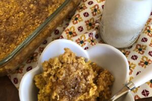 Pumpkin-Baked- Oatmeal