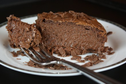 crustless chocolate cheesecake