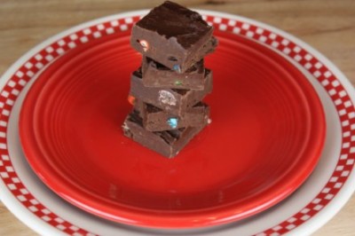 easy candy bar fudge 