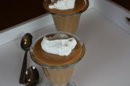 homemade butterscotch pudding 