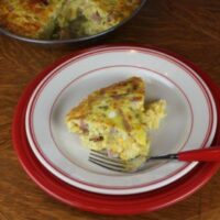 Corn and Ham Frittata