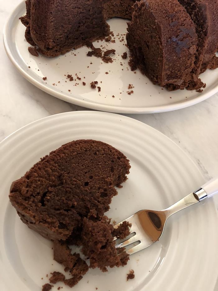 Gluten Free Chocolate Pound Cake 