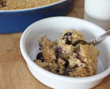 blueberry baked oatmeal