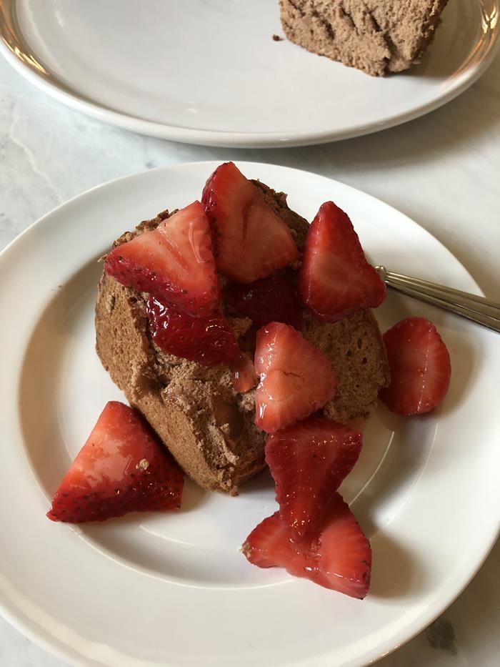 Chocolate Angel Food Cake