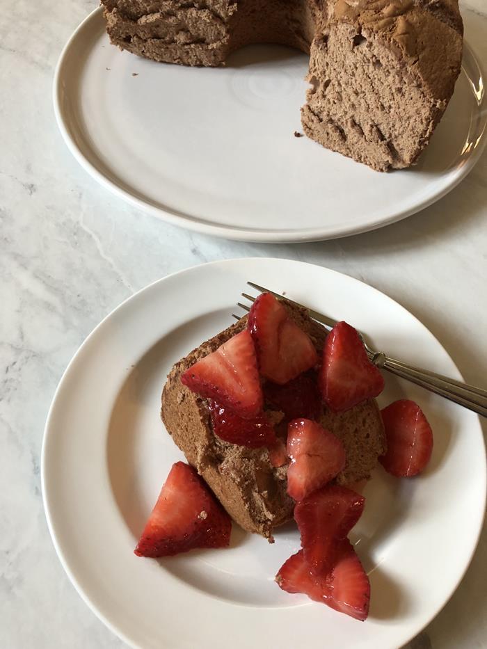 Chocolate Angel Food Cake