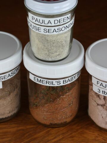 Homemade Seasoning Mixes In Jars