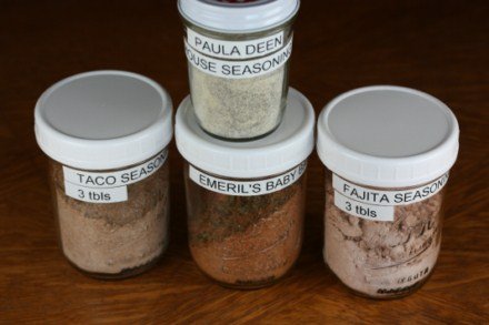 Homemade Seasonings