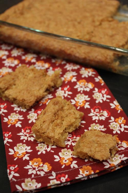 Gluten Free Coconut Bars