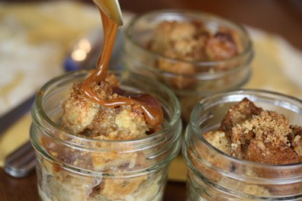 banana bread pudding 