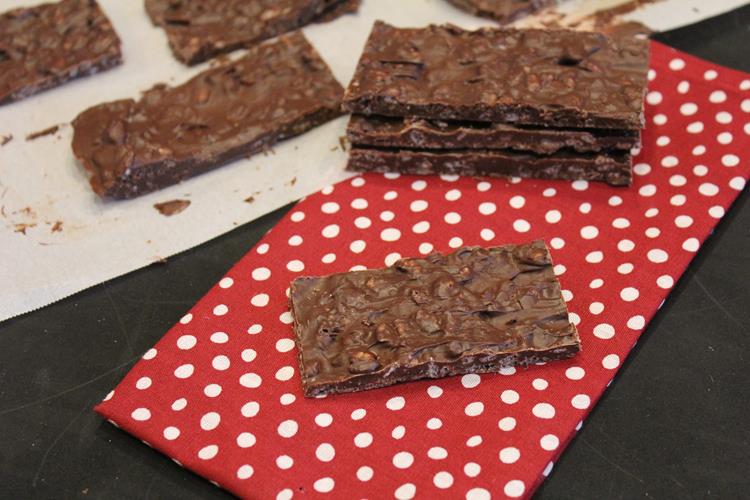 Homemade Nestle Crunch Bar