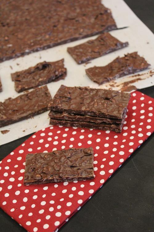 Homemade Nestle Crunch Bars