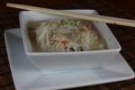 coconut asian noodle soup
