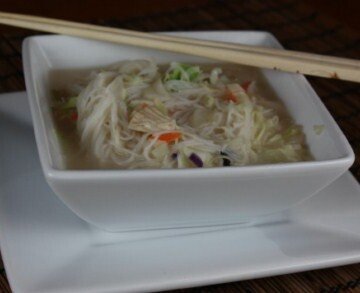 coconut asian noodle soup