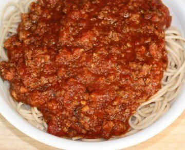 crock pot spaghetti sauce