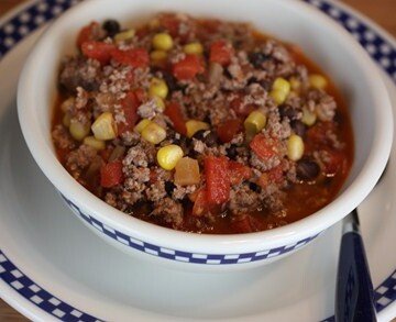 southwest ground beef stew