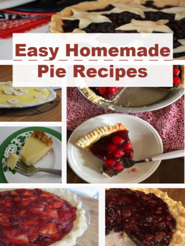 Homemade Pie Recipes