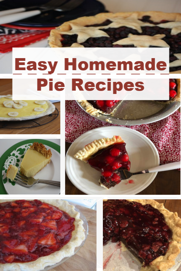 Homemade Pie Recipes