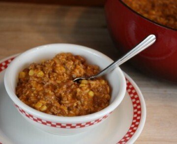 chili rice skillet