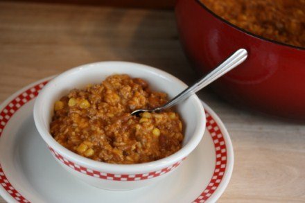 chili rice skillet