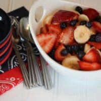 red white and blue fruit salad