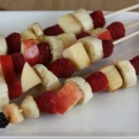 Red White and Blue Kebabs