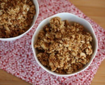 crispy homemade granola