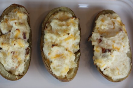 Grilled Twice Baked Potatoes 