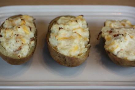 Grilled Twice Baked Potatoes 