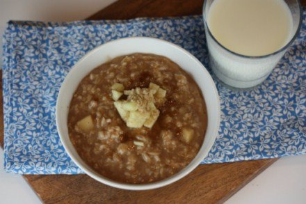 apple pie oatmeal 