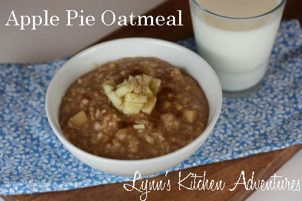 apple pie oatmeal