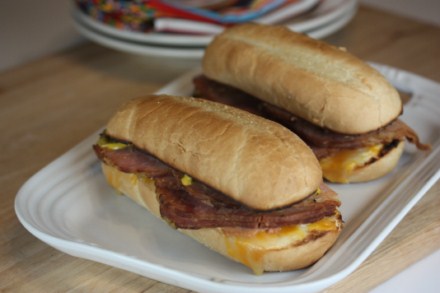crock pot deli style ham sandwiches