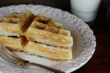 fluffy gluten free waffles