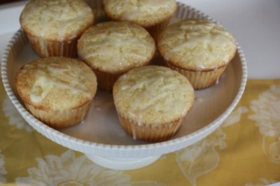 gluten free lemon muffins