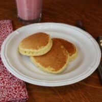 Gluten Free Maple Cornmeal Pancakes