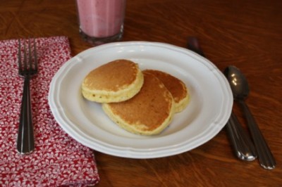 Gluten Free Cornmeal Pancakes