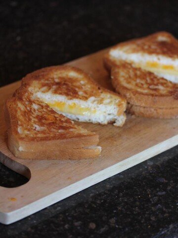 Oven Grilled Cheese