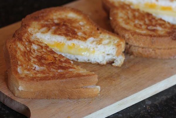Oven Grilled Cheese Sandwiches