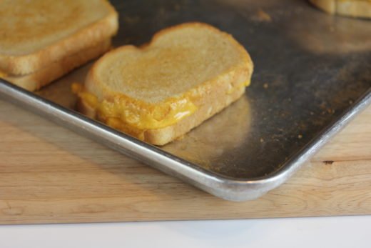 Oven Grilled Cheese Sandwiches