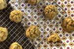 Pumpkin Cookies with Chocolate Chips