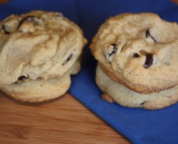 soft chewy gluten free chocolate chip cookies