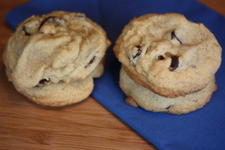 soft chewy gluten free chocolate chip cookies