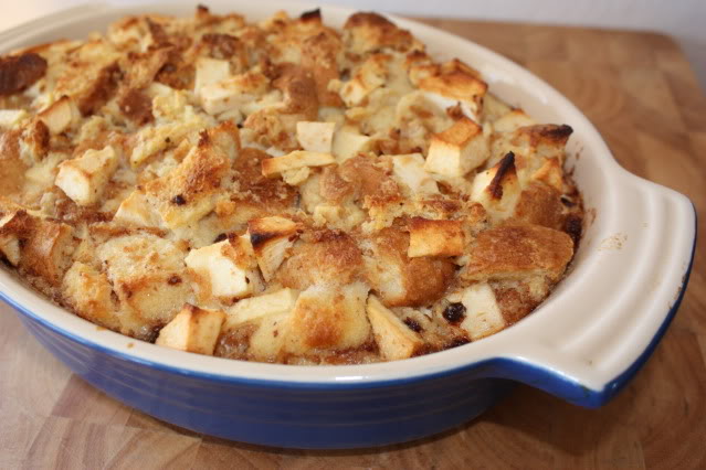 apple bread pudding recipe