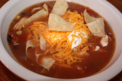 gluten free chicken tortilla soup