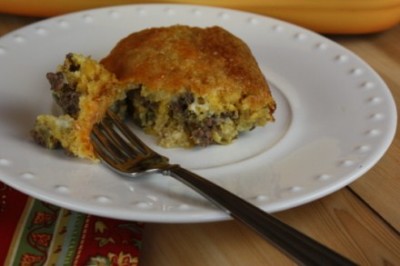 Gluten Free Chili Cornbread Casserole