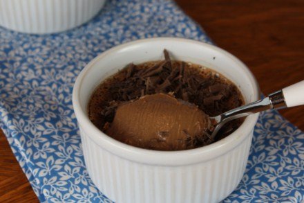 chocolate custard