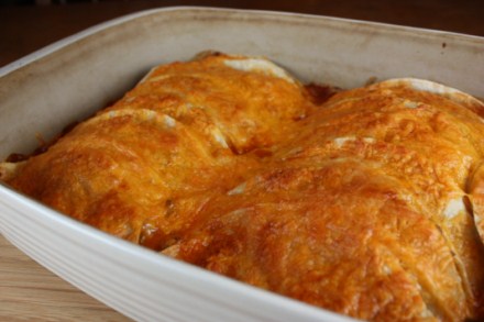 Fold Over Enchiladas