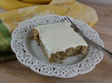 gluten free banana bars