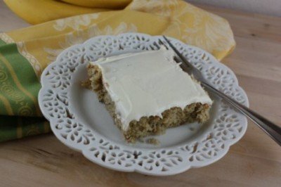 Gluten Free Banana Bars