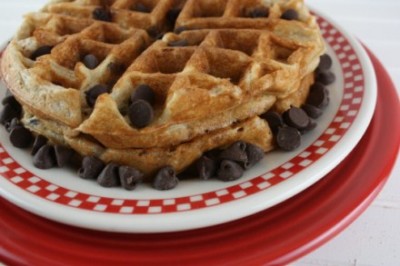 gluten free banana waffles