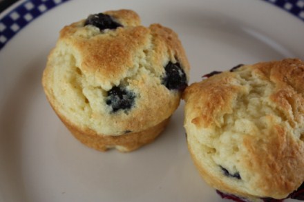 gluten free blueberry muffins